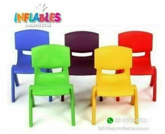 Mesas y sillas infantiles  Renta de mobiliario, Mesas y sillas