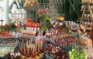 Mesas de dulces para inauguracion
