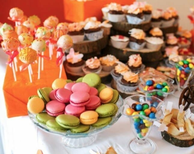 Mesas de dulces para cumpleaños